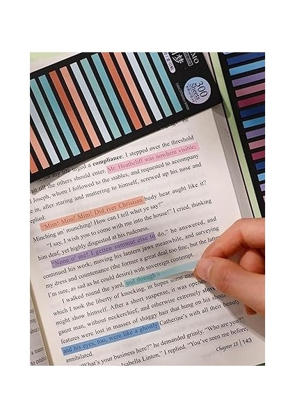 Post-It Sticky Notes Şeffaf Renkli Yapışkan Postit Not Kağıdı Etiketi Kısa Şeritler (Renk 2) indirimleri