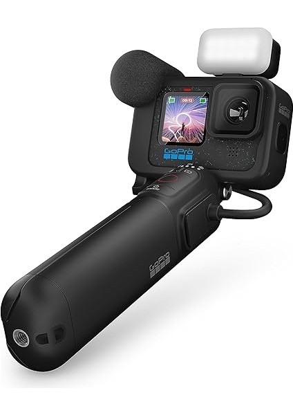 HERO12 Black Creator Edition - Volta (Pil Sapı, Tripod, Uzaktan Kumanda), Media Mod, Light Mod, Enduro Pil ve Taşıma Çantası Içerir, 1080P indirimleri