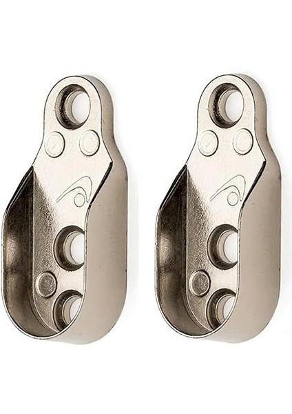 Oval Flanş Düz 2li Paket Dolap Askı Aparatı Tüm Marka Uyumlu
