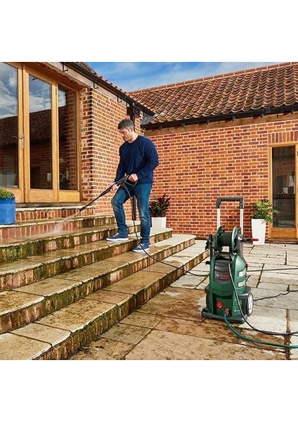 Advanced Aquatak 160 Yüksek Basınçlı Yıkama Cihazı, 8 M Hortum, 2600 W Motor Gücü, Vario Jet Fan ve Roto Power Püskürtme Ucu indirimleri