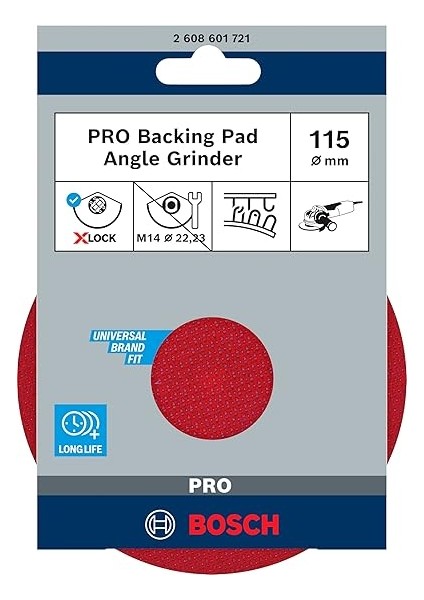 Professional Destek Diski (Cırt Cırtlı, X-Lock Ile), 2608601721 fiyatları