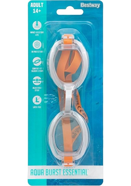 Aqua Burst Essential Yetişkin Gözlükleri indirimleri