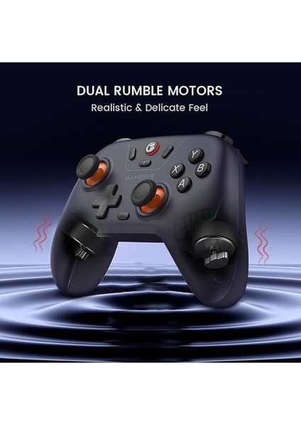 Nova Lite Çoklu Platform Kablosuz Oyun Kumandası, Pc, Steam, Switch, Ios ve Android Uyumlu Hall Effect 20Hz Turbo (Space Purple) fırsatları