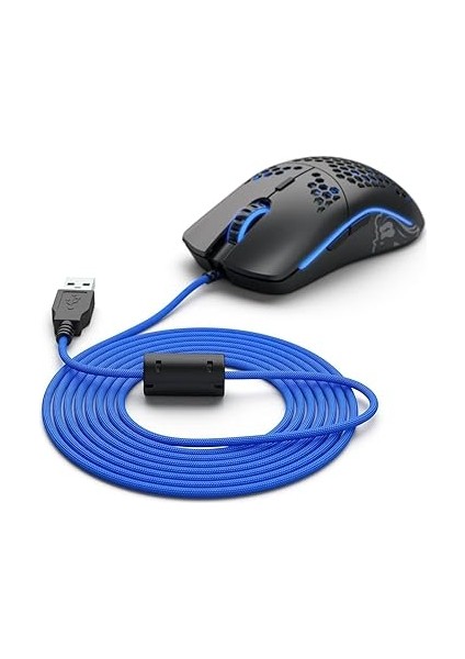 Pc Gaming Race Ascended Cable V2, Geliştirilmiş Pc Kablosu, Model O, O-, D, D Fareler Için, Ultra Hafif ve Esnek, Değiştirilebilir Fare Kablosu, Pc Oyun Seti, Örgü Kablo (Orijinal Siyah)