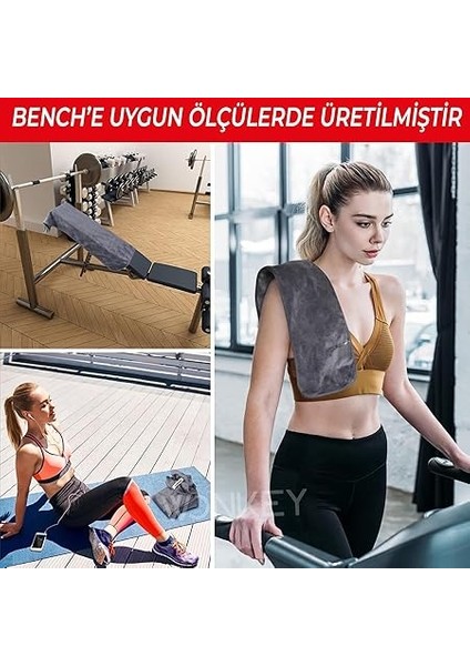 Sporcu Fitness Antreman Havlusu 30X100 Cm, Ultra Hafif ve Hızlı Kuruyan Mikrofiber Spor Havlu, Gym Boks Pilates Tenis Havlusu (2 Adet 30X100, Gri) indirimleri