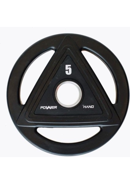 5 kg Profesyonel Kauçuk Kaplı Olimpik Plaka