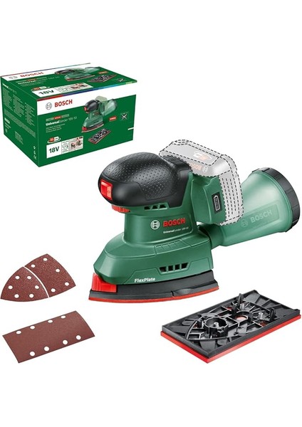 UNIVERSALSANDER18V Zımpara Makinesi Solo (Akü ve Şarj Cihazı Dahil Değil) - 06033E3100