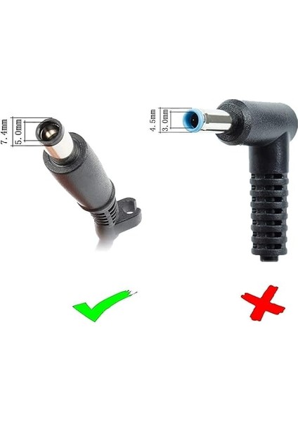Şarj Cihazı 18,5 V 3,5 A 65 W Notebook Laptop Şarj Kablosu Ac Güç Kaynağı Hp Fişi: 【7,4 x 5,0 Mm】 Taşınabilir Bilgisayar Için Şarj Cihazı Güç Kaynağı Güç Kaynağı fiyatları