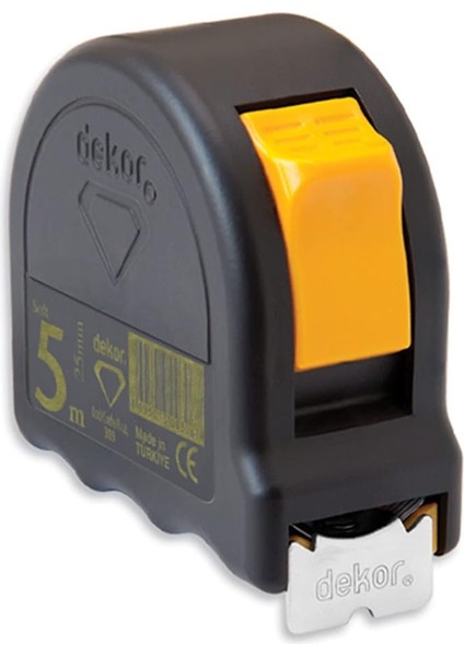 Dekor 305 Şerit Metre Uzunluk Ölçme 5 M x 19 mm Soft