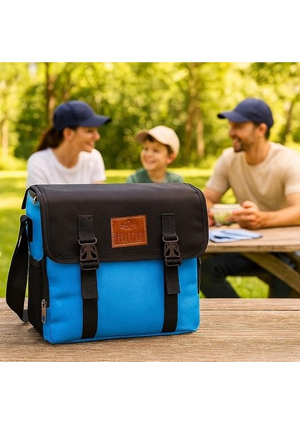 Yalıtımlı Termos Piknik Kamp Çantası Büyük Boy 16 Lt Su Geçirmez