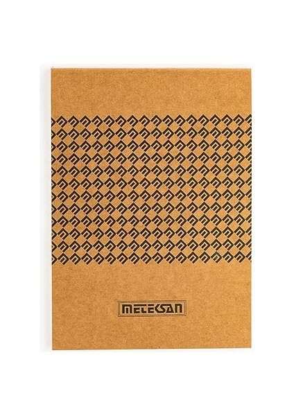17X24 cm Kraft Bloknot 50 Yaprak, Kareli, Çizgili, Çizgisiz, 3'lü Paket fiyatları