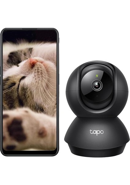 Tp-Link C211 2k 3mp Yatay ve Dikey Ev Güvenliği Wi-Fi Kamerası