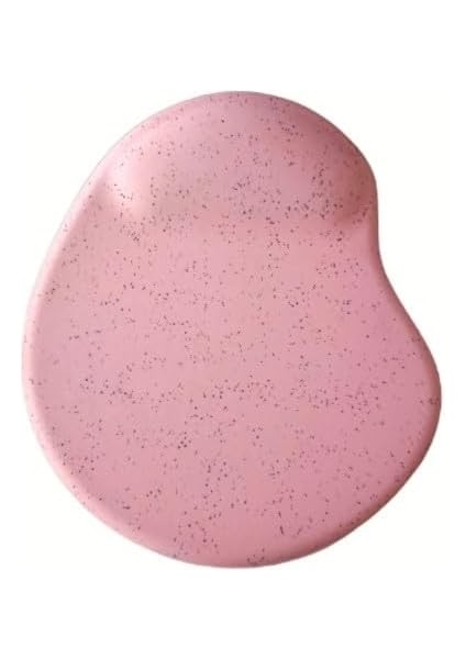 Oval Bilek Destekli Kum Desen Tip Kaymaz Taban Optik Bilgisayar Notebook Mouse Pad Maus Pad 17,5X21,5CM (Pembe) fiyatları