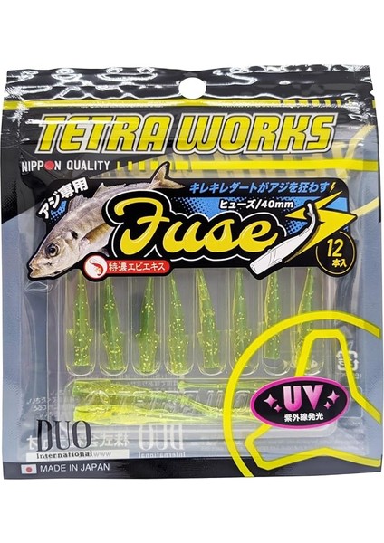 Tetra Works Silikon Fuse 40MM. S508 Lemon Cider Suni Yem