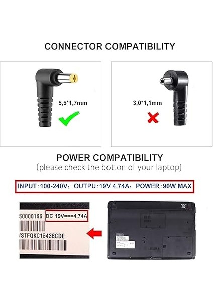 Adaptor 90W fiyatları