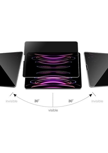Samsung Galaxy Tab S9 Ultra Ile Uyumlu Hayalet Ekran Koruyucu 14.6 Inç SM-X910 Anti-Spy Gizlilik Önleyici modelleri