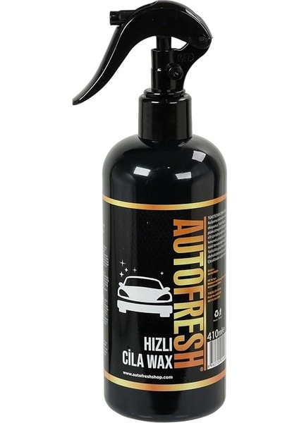 Araç Hızlı Cila Oto Koruyucu Wax (Sünger Hediyeli) 410 ml