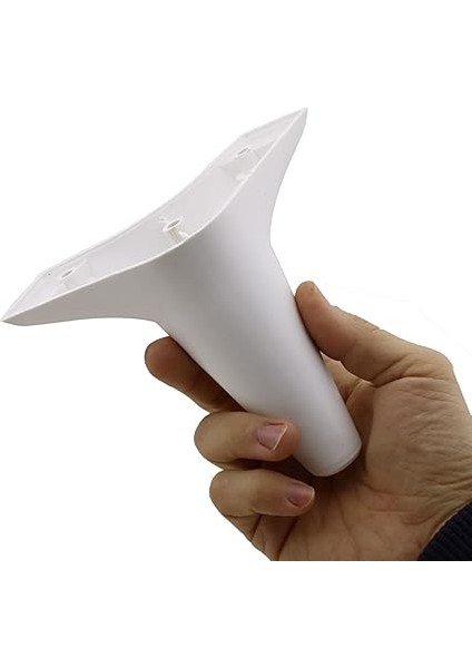 Aspen Mobilya Kanepe Sehpa Puf Koltuk Ayağı 12 cm Beyaz Baza Ayak (4 Adet) indirimleri