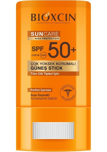 Stick Spf 50 Hassas Bölgeler Için Yüksek Korumalı Güneş Kremi