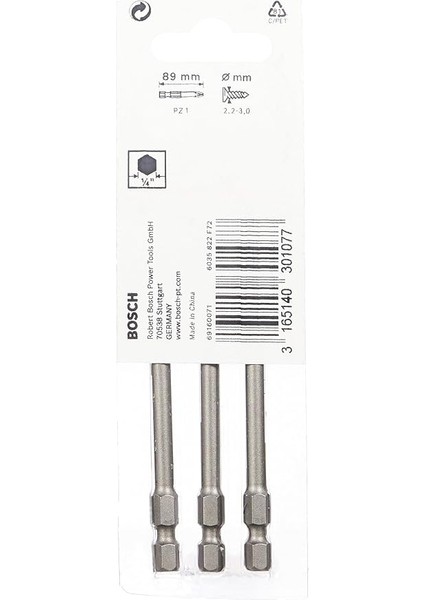 Professional Vidalama Ucu, Gri, 3 Adet fiyatları