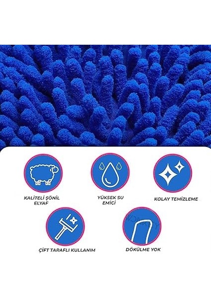 - Peluş Araba Yıkama ve Temizlik Eldiveni, Mikrofiber Oto Yıkama Eldiven, Çift Taraflı Araç Detay Eldiveni fırsatları