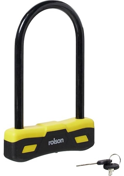 66743 250 x 165 mm U Type Bicycle Lock , Black modelleri