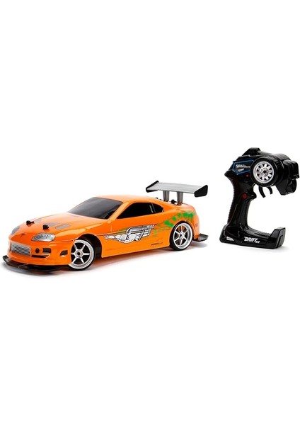 Hızlı ve Öfkeli Fast & Furious Rc 1995 Toyota Supra Gtr 1:10 Uzaktan Kumandalı Araba 209003