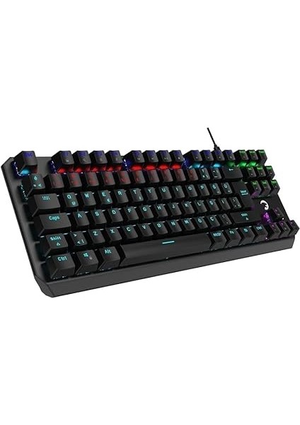 Overlord 60M Mekanik Mavi Switch Türkçe Q 88 Tuş USB Gaming Klavye - 3 Yıl Garantili modelleri