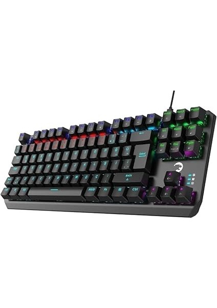 Overlord 60M Mekanik Mavi Switch Türkçe Q 88 Tuş USB Gaming Klavye - 3 Yıl Garantili fırsatları