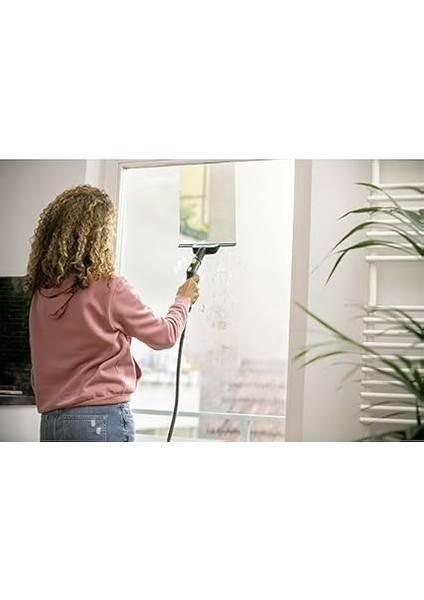 Karcher Sc Serisi Için Cam Silme Aparatı ve Mikrofiber Bez Seti 3'lü, Sc1 Sc2 Sc3 Sc Sc5 Modeller ile Uyumlu Cam Silme Aparatı ve 3'lü Mikrofiber Bez Seti modelleri
