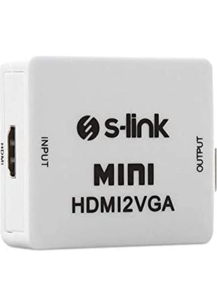 SL-HVC10 HDMI To VGA + Audio Çevirici
