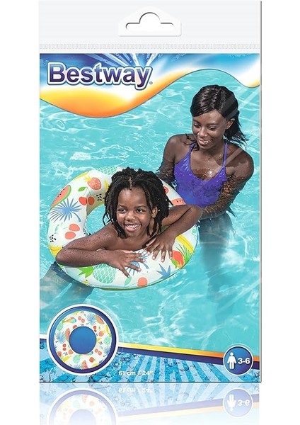 Meyve Dünyası Yüzme Simidi, Çap 61 cm modelleri