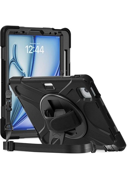 Ipad Air 11 Inç M2 Çipli 6.nesil 2024 ile Uyumlu Kılıf Tank Zırh Defender Tablet Silikon Kapak fiyatları