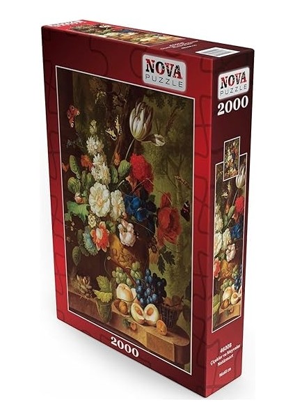 Puzzle 2000 Parça Çiçekler ve Meyveler Natürmort fiyatları