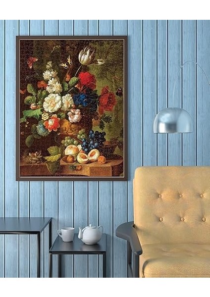 Puzzle 2000 Parça Çiçekler ve Meyveler Natürmort fırsatları