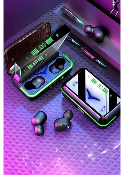 E10 Mipods Bt 5.1 Oyuncu Kulaklığı Işıklı LED Göstergeli Bluetooth Kulakiçi Kulaklık modelleri