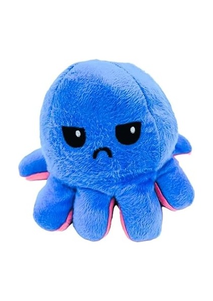 Mood Değiştiren Peluş Ahtapot 20 Cm. Pembe - Mavi modelleri