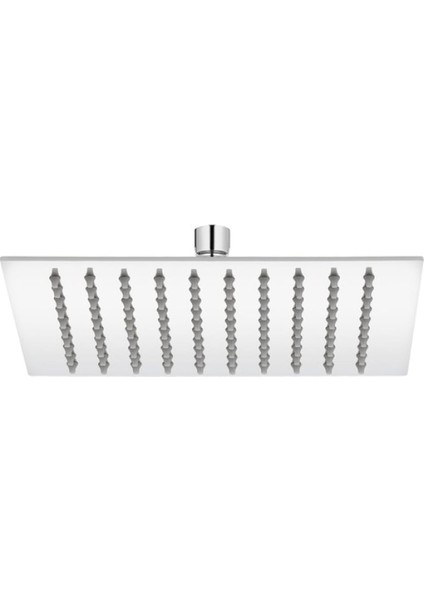 20X20 cm Paslanmaz Çelik Kare Ultra Ince Tepe Duş Başlığı