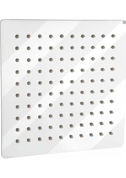 20X20 cm Paslanmaz Çelik Kare Ultra Ince Tepe Duş Başlığı fiyatları