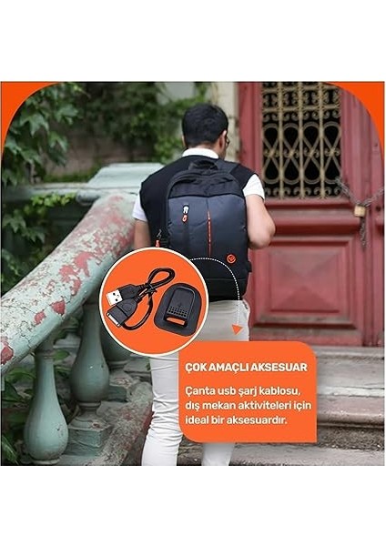 Cka Sırt Çantası Valiz Organizer USB Erkek/dişi Çanta Şarj Kablosu ve Soketi fiyatları