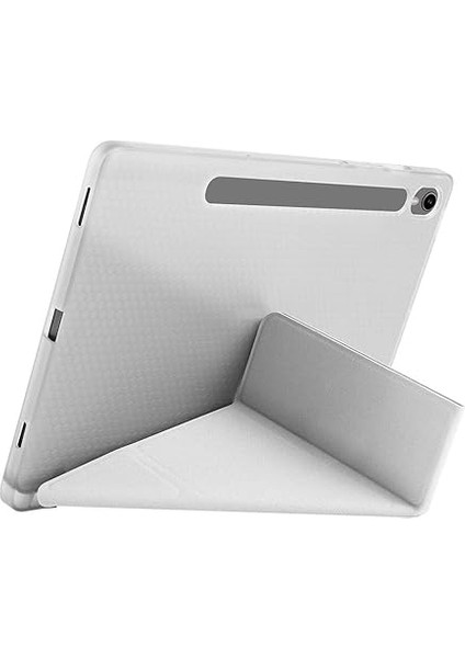 Samsung Galaxy Tab S10 Lite ile Uyumlu Kılıf Kalem Bölmeli Tri Folding Katlanabilir Standlı Pu Deri Yumuşak Silikon, Tablet Kapak [akıllı Kapak, Uyku Modlu] - Siyah fiyatları