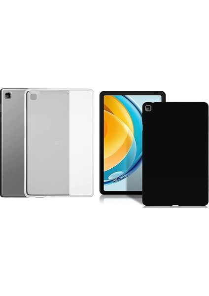 Honor Pad X8 10.1 Inch - Honor Pad 6 Tablet Silikon Tpu Soft Kılıf - AL3284 (Buzlu Şeffaf)