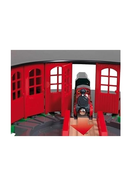 World - 33736 Grand Roundhouse | 2 Parça Oyuncak Tren 3 Yaş ve Üzeri Çocuklar Için indirimleri