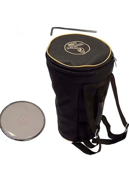 El Fan Darbuka Mısır El Sanatları, Denizyıldızı Tasarım, 43 cm Yükseklik, Mavi ve Altın, Kılıf ve Aksesuarları ile fırsatları