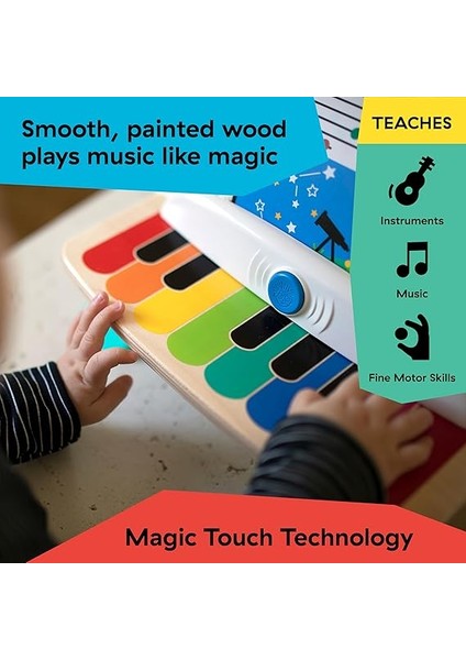 Einstein ve Hape Magic Touch Piyano Ahşap Müzikli Yürümeye Başlayan Oyuncağı, 6 Ay ve Üzeri indirimleri