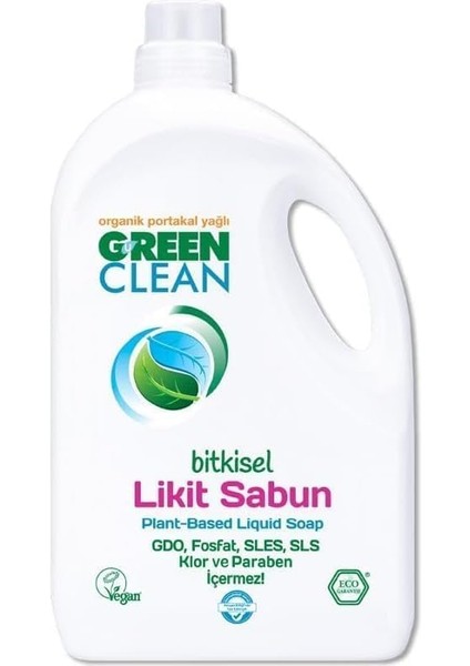 Green Clean Portakal Özlü Likit El Sabunu 2.75 Litre fiyatları