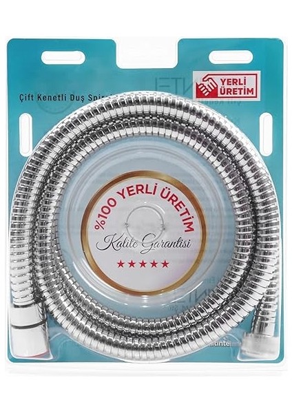 Premium Duş Hortumu 170CM – Çift Katmanlı Spiral, Sızdırmaz ve Dayanıklı Yapı (%100 Yerli Üretim) fırsatları
