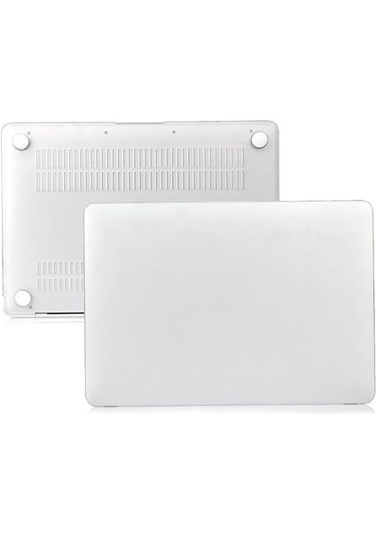 MacBook Air 13.6 Inç M2 M3 M4 Uyumlu Kılıf, Mat Flu Sert Kapak, Ince Hafif Darbe Önleyici Koruma, Şeffaf & Renk Seçenekli Hardcase Şeffaf indirimleri