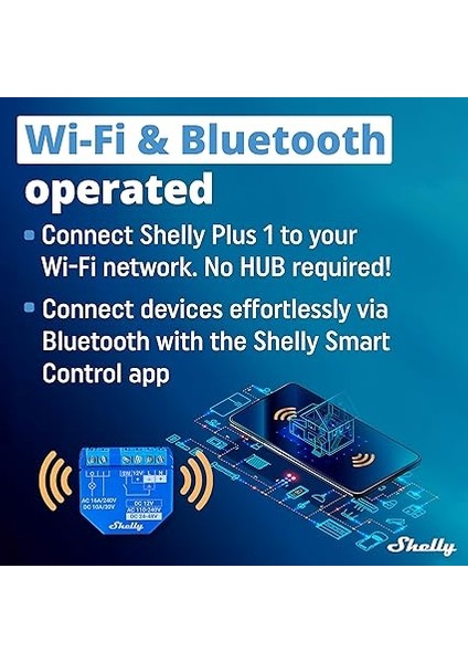 Artı 1 | Wifi ve Bluetooth Akıllı Röle Anahtarı | Ev Otomasyonu | Alexa ve Google Home ile Uyumlu | Ios Android Uygulaması | Hub Gerekmez Kablosuz Anahtar Dıy Uzaktan Kumandalı Garaj Kapısı fiyatları
