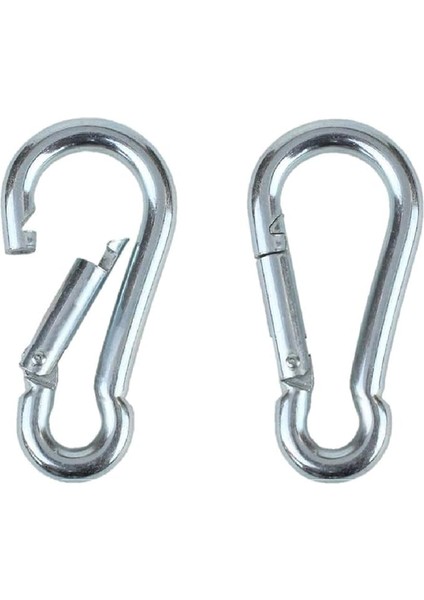 Yaylı M6 mm Galvaniz Kaplama Krom Kaplama Emniyet Güvenlik Ekipmanı 2 Adet